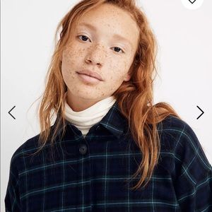Madewell | Flannel Bromley Shirt Bryanston Plaid